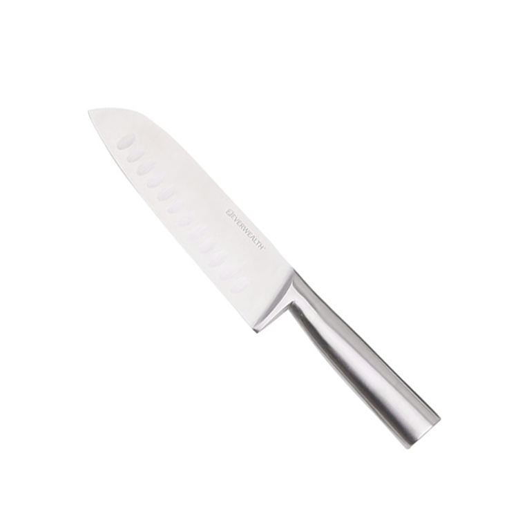 Partihandel Professionell Kökstillbehör Kniv Set Rostfritt Stål Hollow Handtag Japansk 10 Piece Kitchen Chef Knives Set 